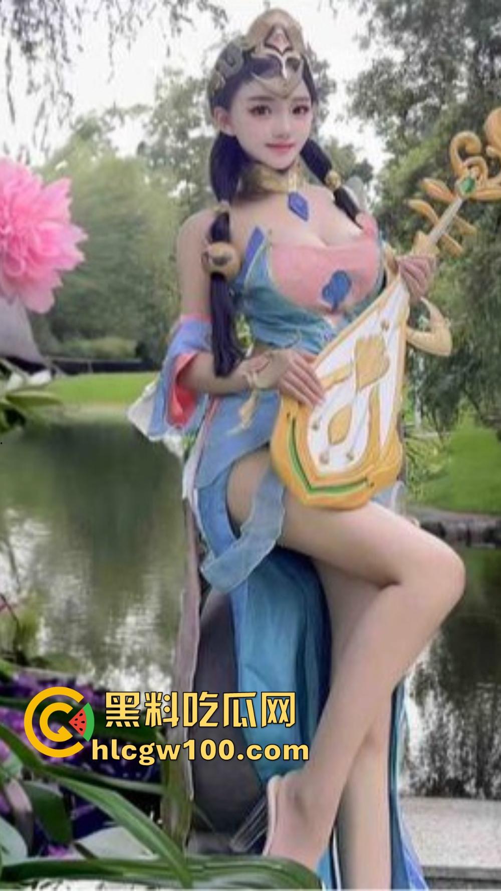 王者荣耀杨玉环奶量爆表,COS妹子大奶子乳交新玩法,这波操作真的很开门,奶妈果然不是白叫的!