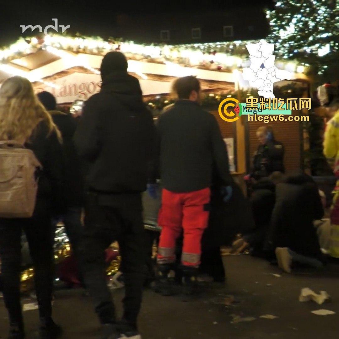 德国马格德堡发生车祸,一辆宝马车直撞向人群,疑似恐怖袭击!!