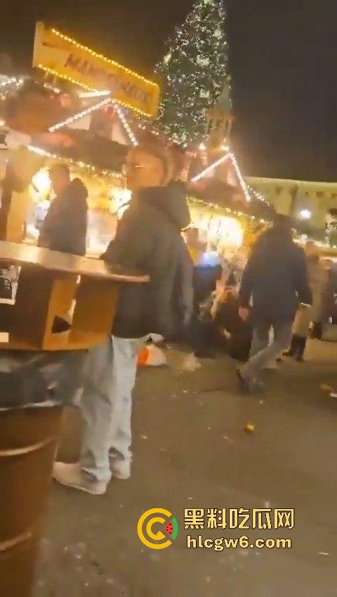 德国马格德堡发生车祸,一辆宝马车直撞向人群,疑似恐怖袭击!!