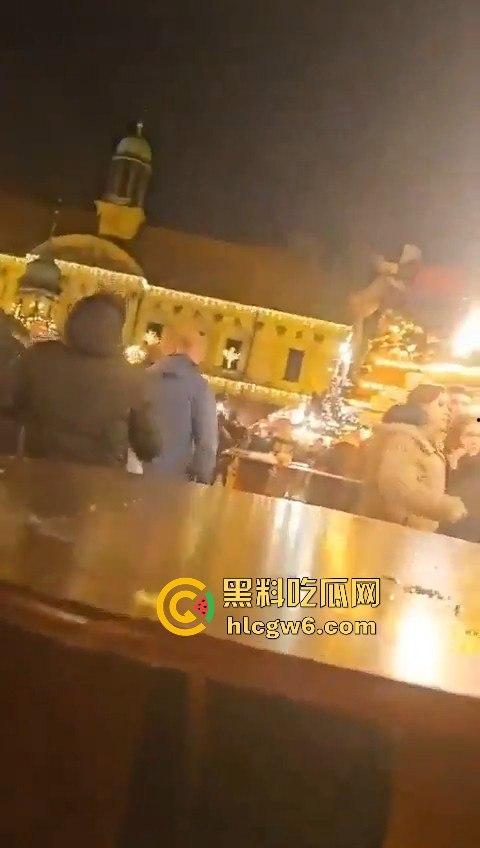 德国马格德堡发生车祸,一辆宝马车直撞向人群,疑似恐怖袭击!!