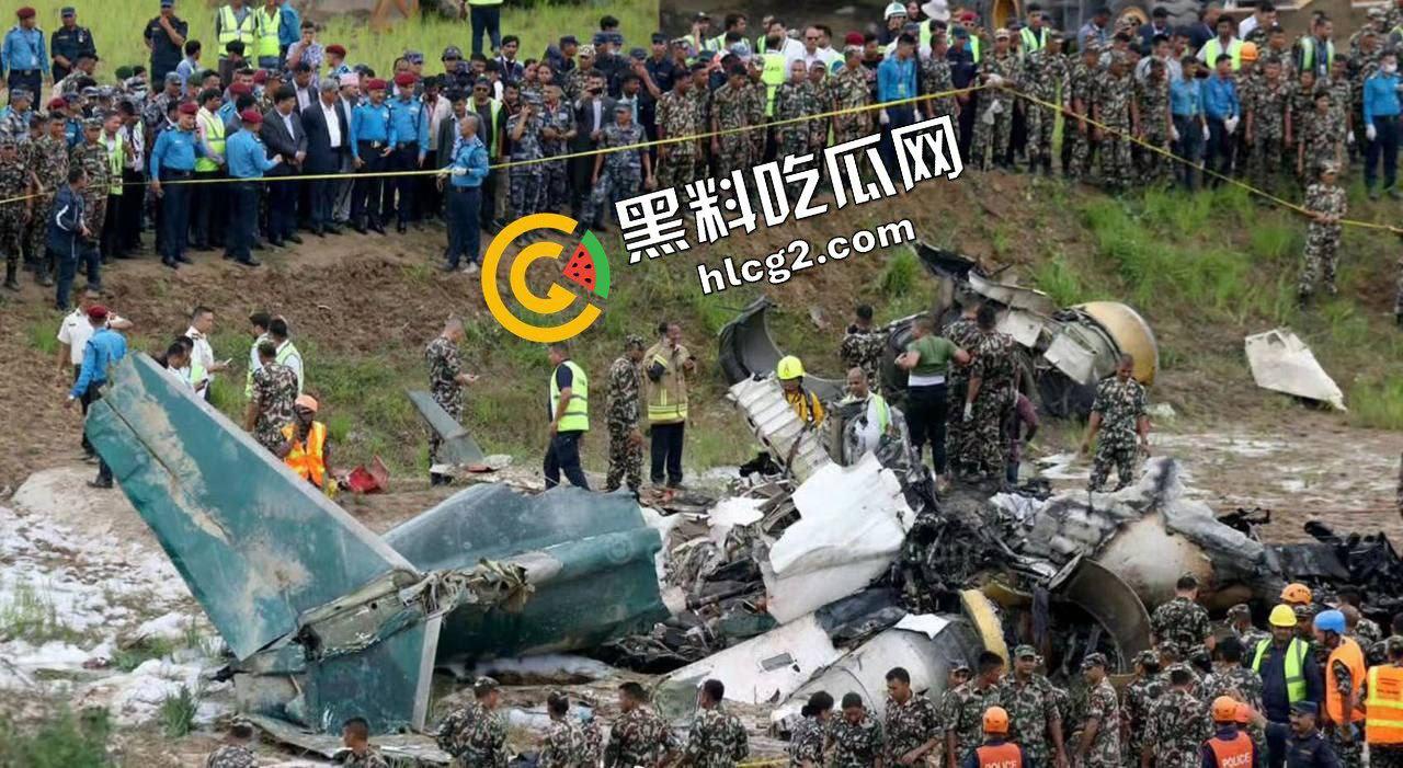 7月24日 尼泊尔加德满都机场一客机起飞时坠毁 事故造成22人不幸死亡!