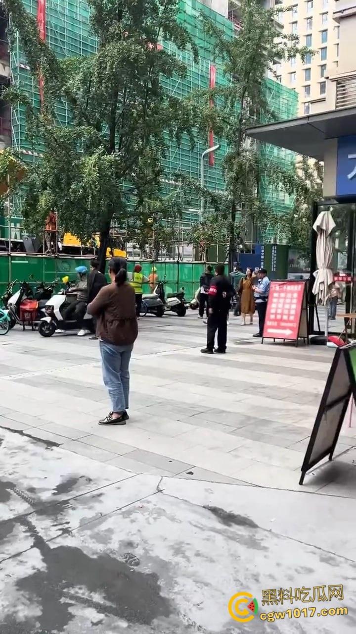 成都武侯工地黄色吊车失衡翻倒,机械臂猛砸脚架,尘土飞扬巨响震天,机械臂严重受损损失几万!