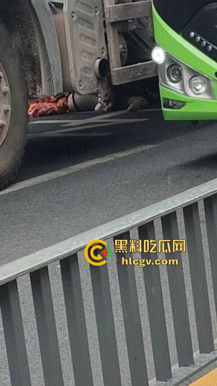 自贡张家沱隧道口工程车酿惨祸一妇女被大型工程车碾压后场景惊心!