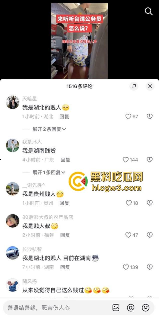 台湾一公务员真实言论刺痛大陆一片贱人 这日子过得突然就不香了!