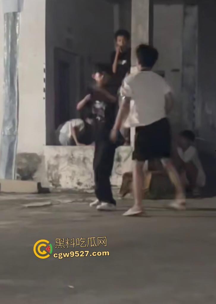广西百色村里初中生血腥斗殴!白衣男孩一拳打太阳穴,黑衣直接喷血抽搐丧命,还打架吗?摊上大事了!