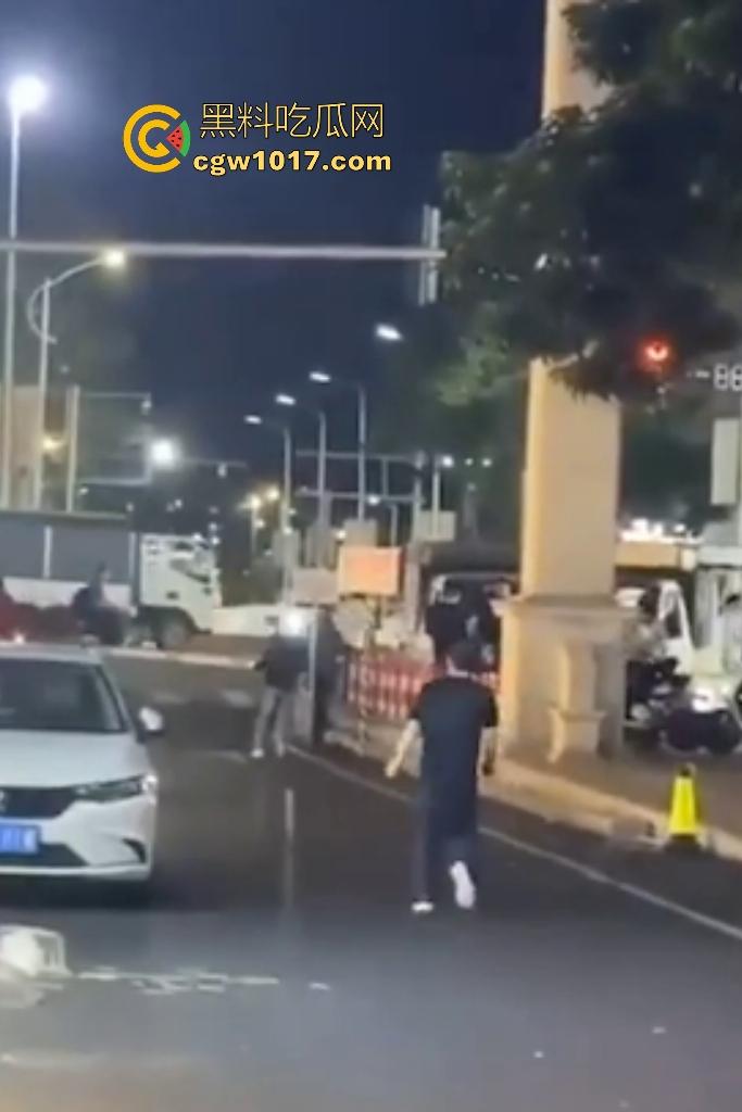 广东珠海黑衣疯狗握刀从保安亭砍翻VIVO店,红衣哥豹子般杀出过肩摔砸地骨裂砍刀飞十米,民警蜂拥铐走!