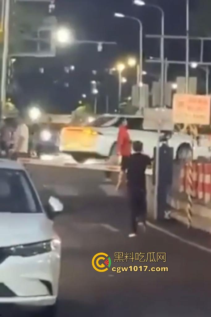 广东珠海黑衣疯狗握刀从保安亭砍翻VIVO店,红衣哥豹子般杀出过肩摔砸地骨裂砍刀飞十米,民警蜂拥铐走!