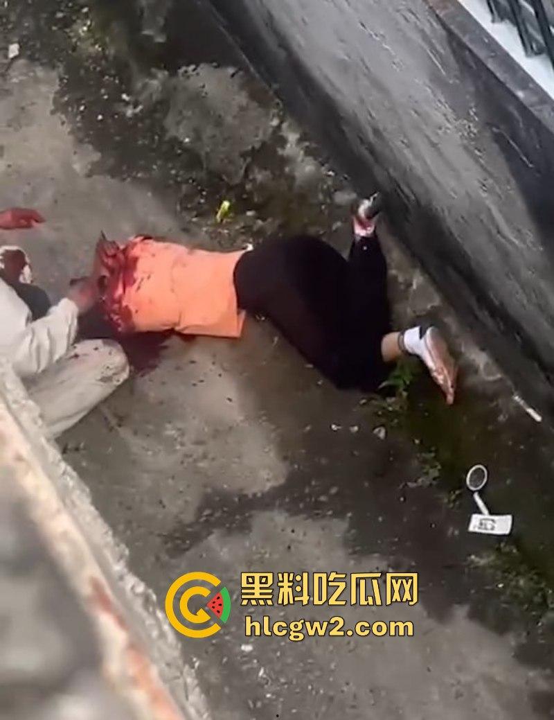 血腥慎入!潮州朝安东二光辉幼儿园附近 发生持刀杀人事件 一女子当场死亡!