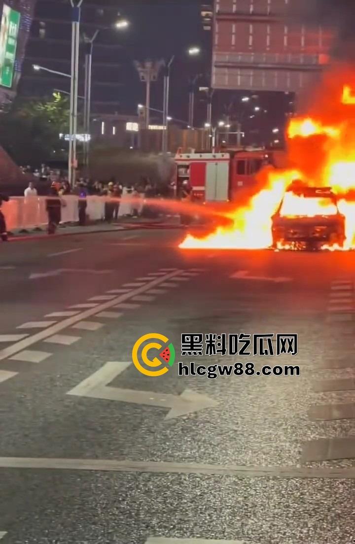 广州南村万博警车大火狂烧成火球,现场围满吃瓜群众狂拍视频,这火势真是牛逼大了!