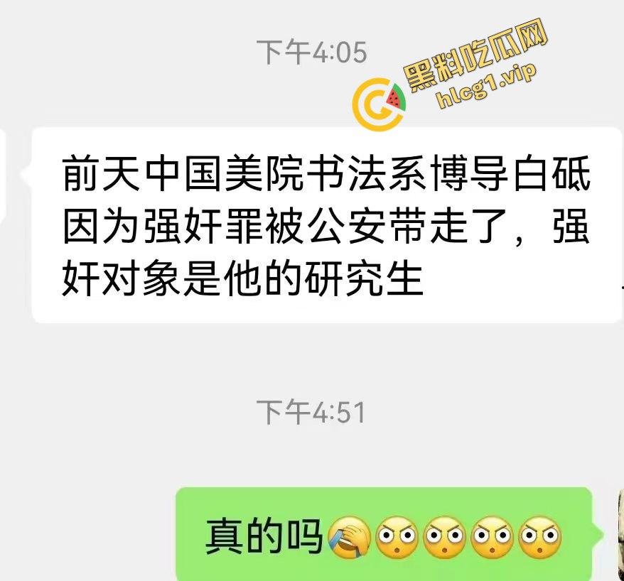 中国美术学院教授『赵爱民』酒后强奸研究生学生『马敏蔚』被捉拿归案!