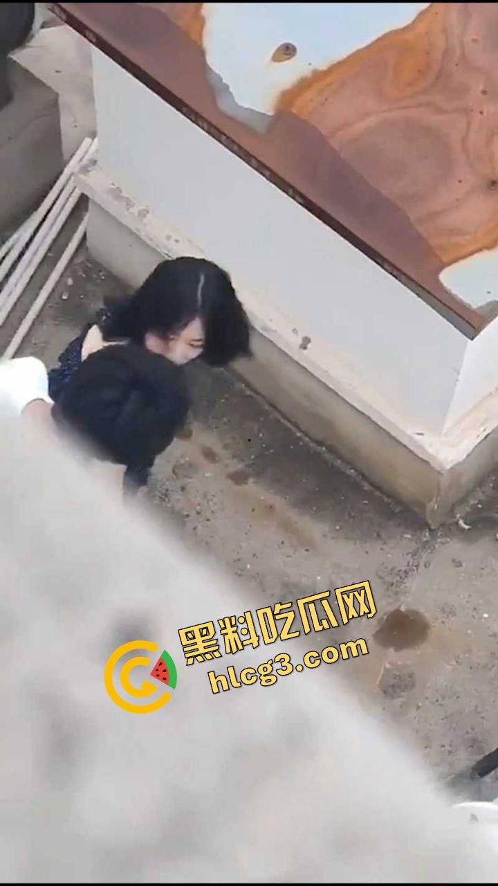 露天野战!河北保定凤翔园小区饥渴骚货『王家宁』与男友楼顶口爆后入 偷拍视频曝光!