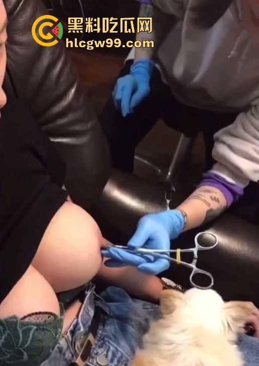 猎奇福利,巨乳少女直播打乳钉,又白又大又圆大白奶被钢针穿透,巨乳被钢针刺穿全程不喊痛,画面让人上头!