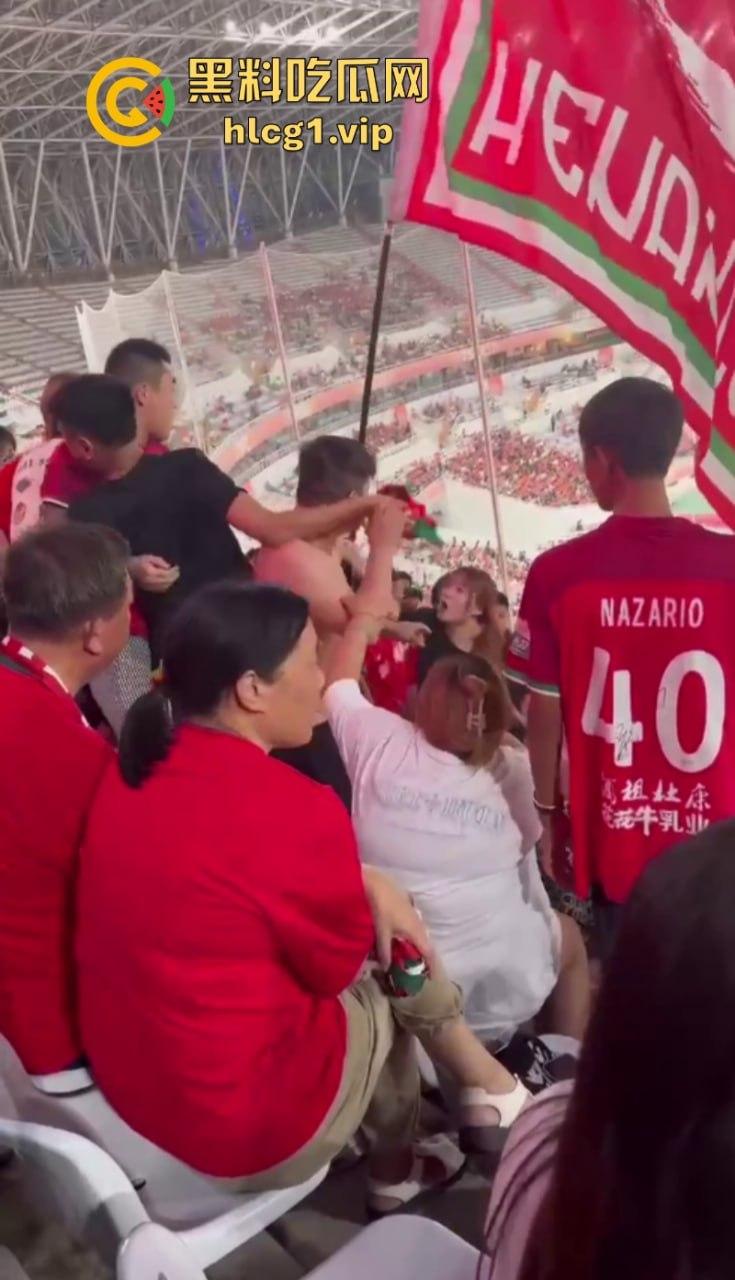 火气有些大!河南球迷在客队看台区大打出手!比看比赛还过瘾