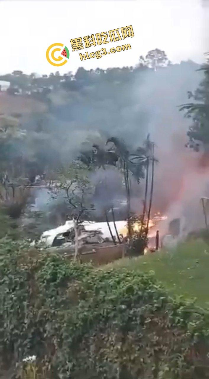 坠机空难事件!巴西一架客机坠毁圣保罗 空中盘旋撞击地面 机上62人全部死亡!