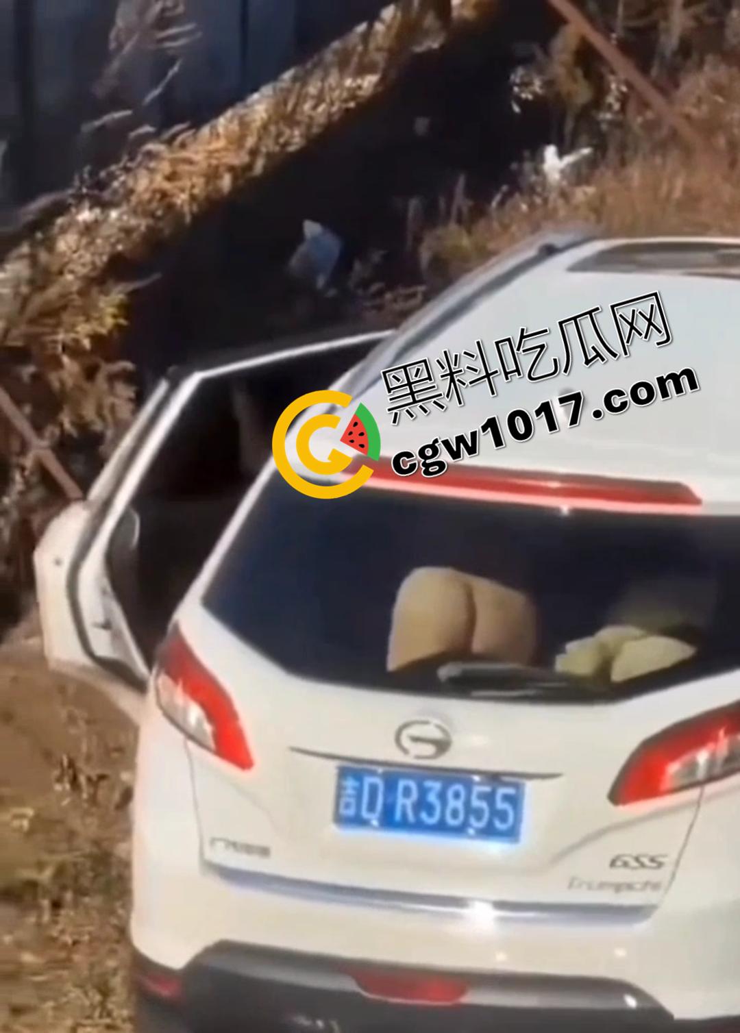 辽源市的吉DR3855 野外车震完整曝光!大屁股后入白嫩晃眼,车主直接社死全国!