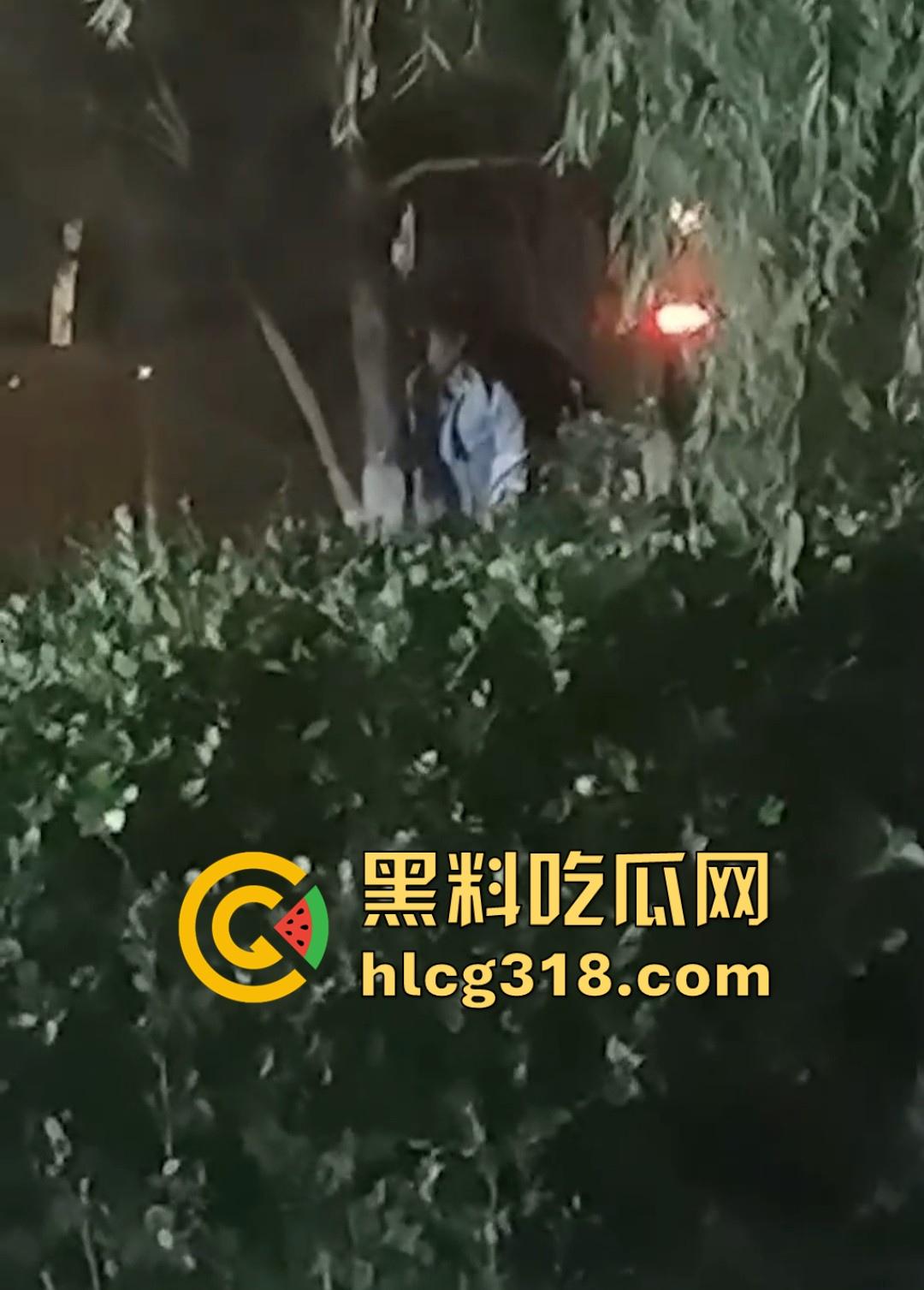 山东东营大爷大妈夜市小树林大战!直立后入爆操,激烈而迅猛,但仅仅只维持了一分多钟就潦草收场!